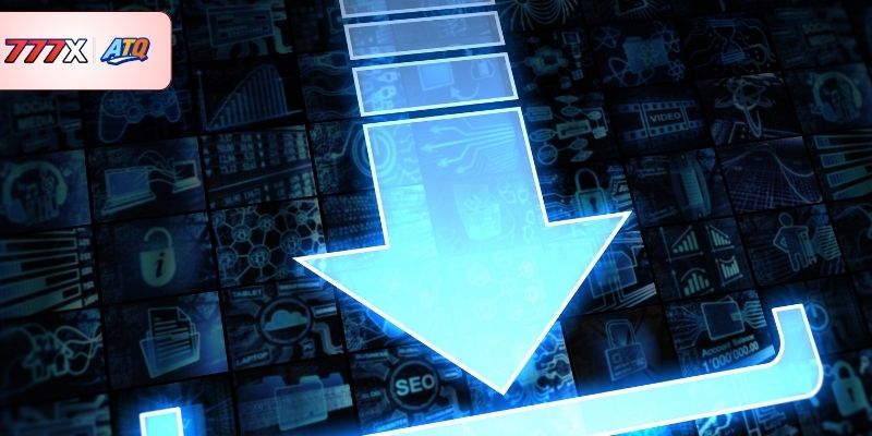 Giao diện tải app 777X hiện đại và thân thiện