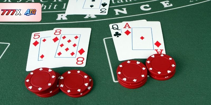 Tình huống căng thẳng giữa ngũ linh và xì dách trong cùng ván bài